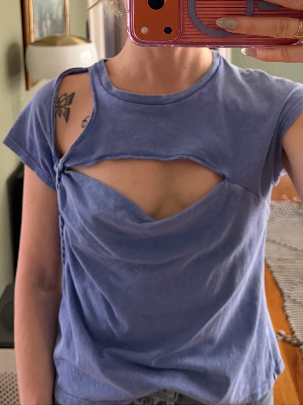 Noam ‘Slash’ Braided Crewneck Tee